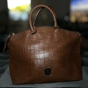 Dooney and Bourke Brown Leather Purse